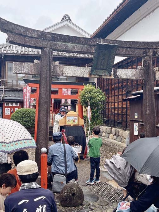 紙芝居の読み聞かせ
